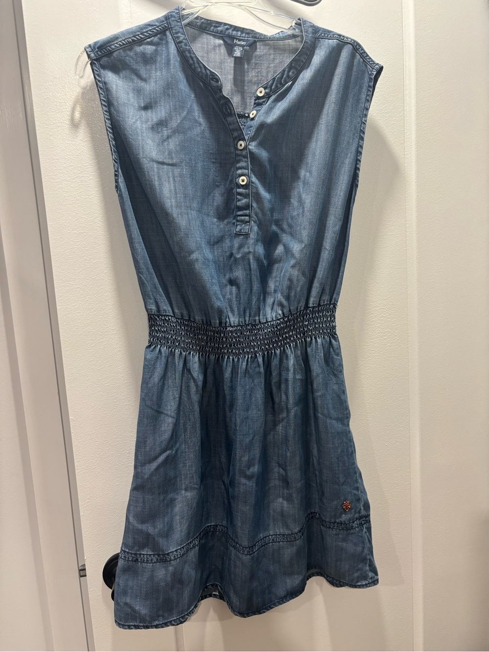 Hatley Denim-Effect ' Dress in Blue